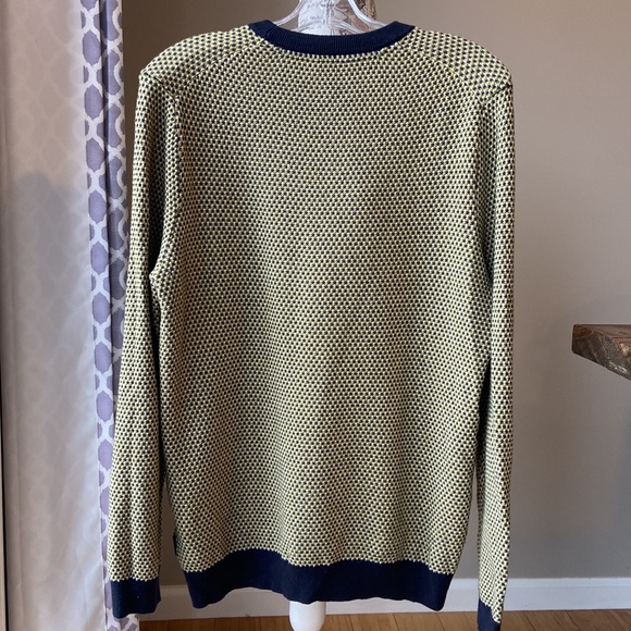 Ted Baker Pattern Crewneck Pullover Sweater - Picture 4 of 7